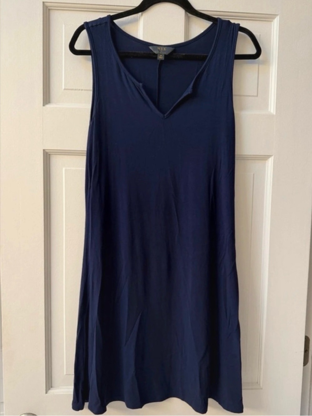 MIX by 41 Hawthorn Navy V-Neck Swing Dress M